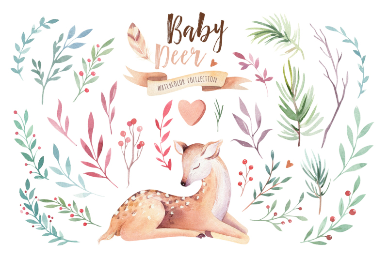 cute-baby-deer-collection