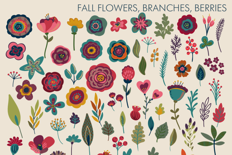bright-fall-vector-collection