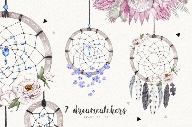 dreamcatchers-watercolor-set