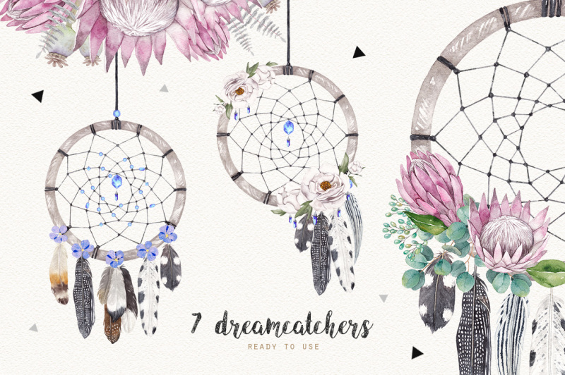 dreamcatchers-watercolor-set