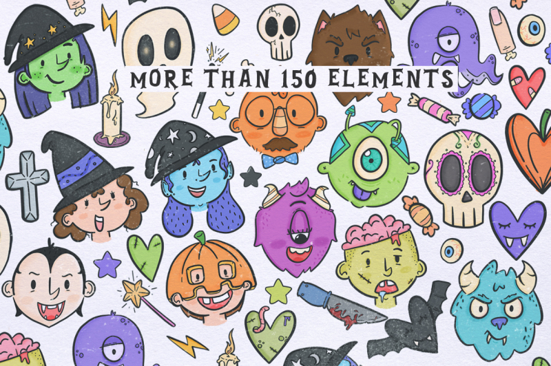 halloween-bundle-150-elements