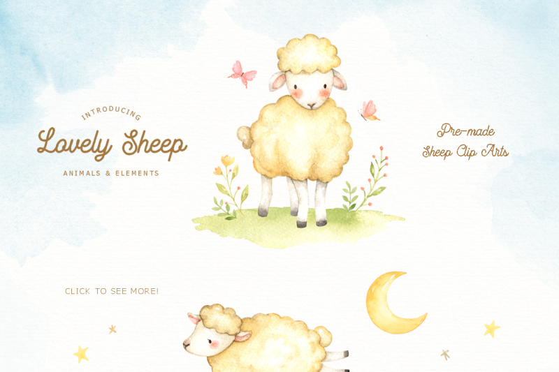 lovely-sheep-watercolor-clip-art