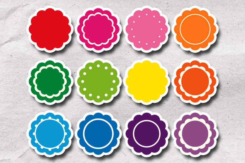 scallop-tag-labels-clipart-rainbow-colors