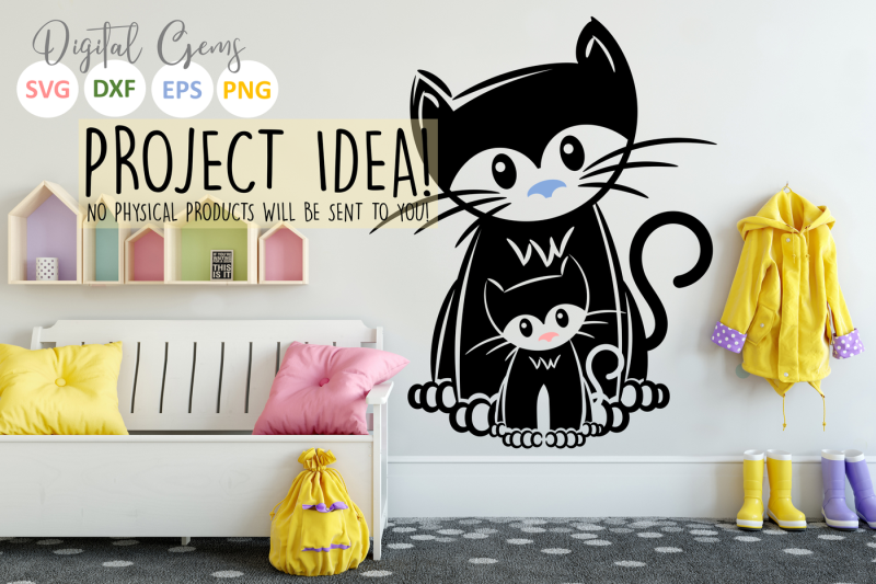 cat-and-kitten-svg-dxf-eps-png-files