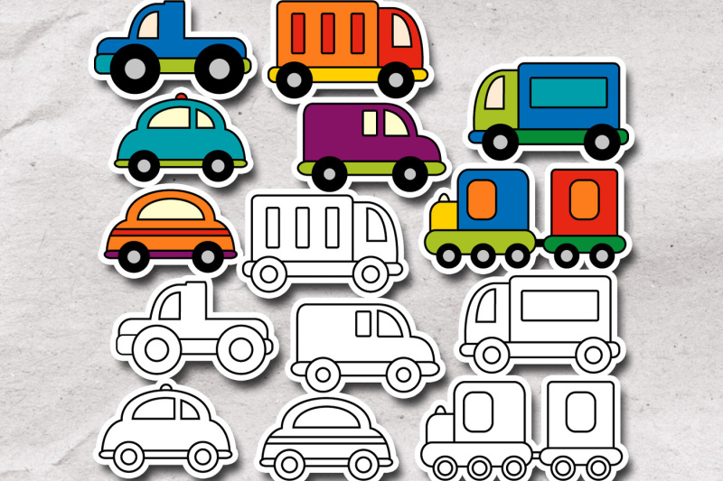 simple-land-transportation-clipart-graphics