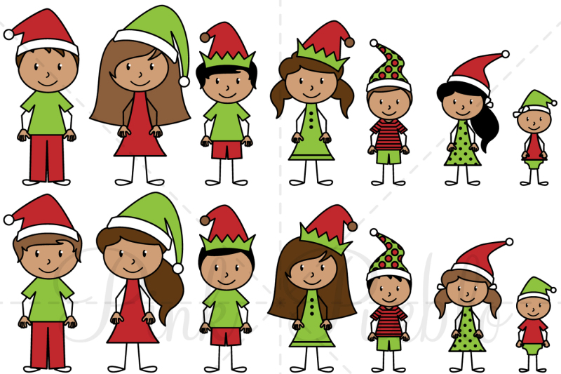 christmas-stick-figure-clipart