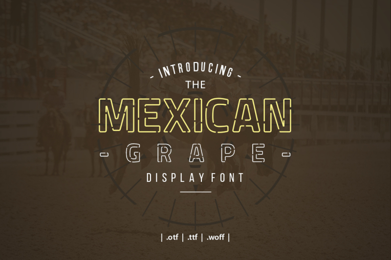 mexican-grape-display-font