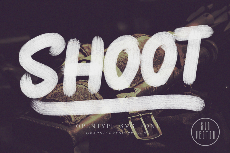 shoot-svg-font
