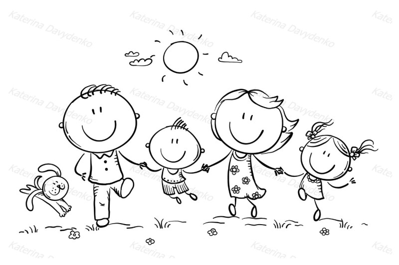 happy-family-with-two-children-having-fun-running-outdoors