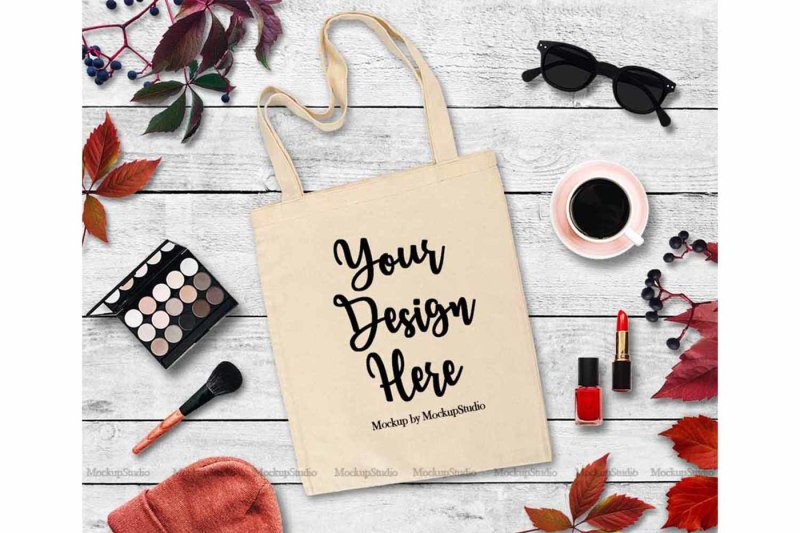 fall-tote-bag-mockup-feminine-white-canvas