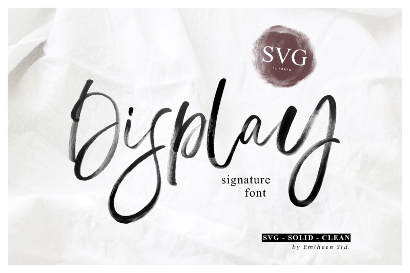 display-signature-font-svg