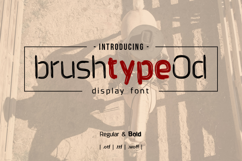 brushtype-od-display-font