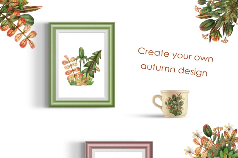 autumn-forest-watercolor-clip-art-set