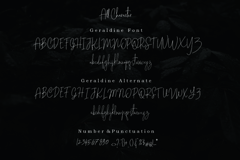 geraldine-handwritten-font
