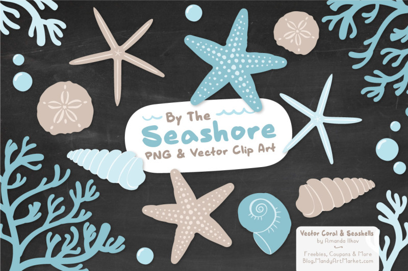 seashore-shells-and-coral-clipart-in-soft-blue