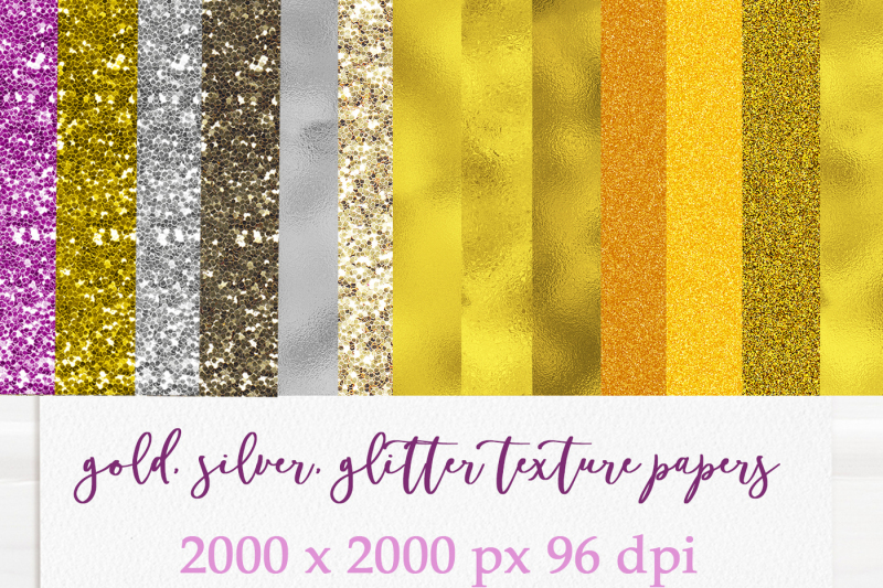watercolour-texture-kit-and-13-seamless-gold-silver-papers-collection