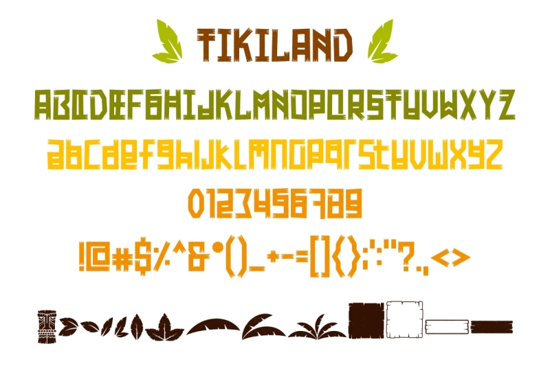 tikiland-typeface