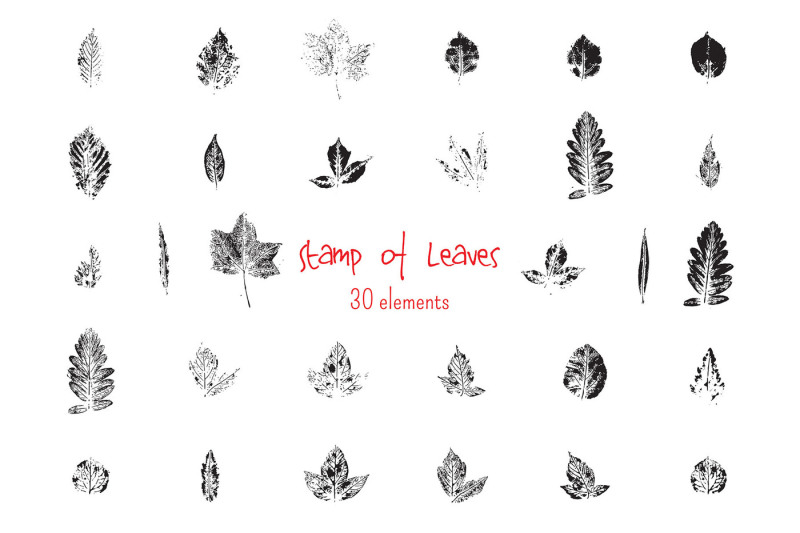 stamp-leaves