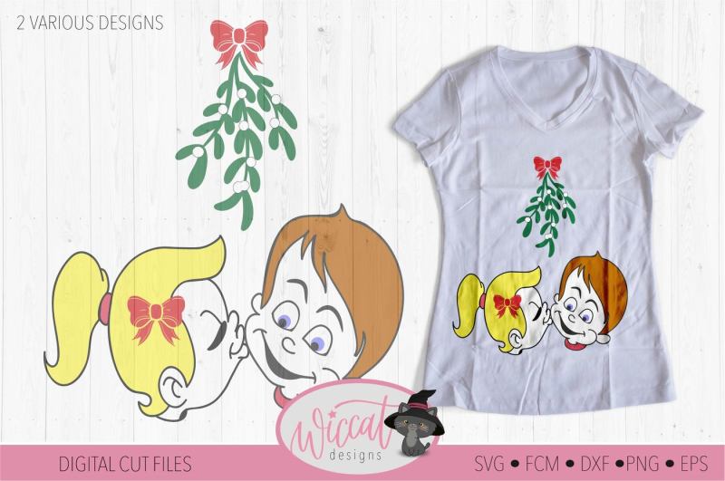 mistletoe-kisses-svg-couple-shirt-girl-svg-mistletoe-svg-boy-svg