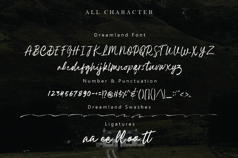 dreamland-brush-font