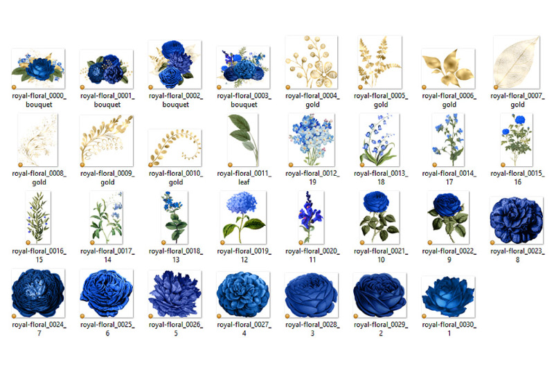 royal-blue-and-gold-floral-clipart