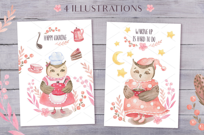 cute-owls-collection
