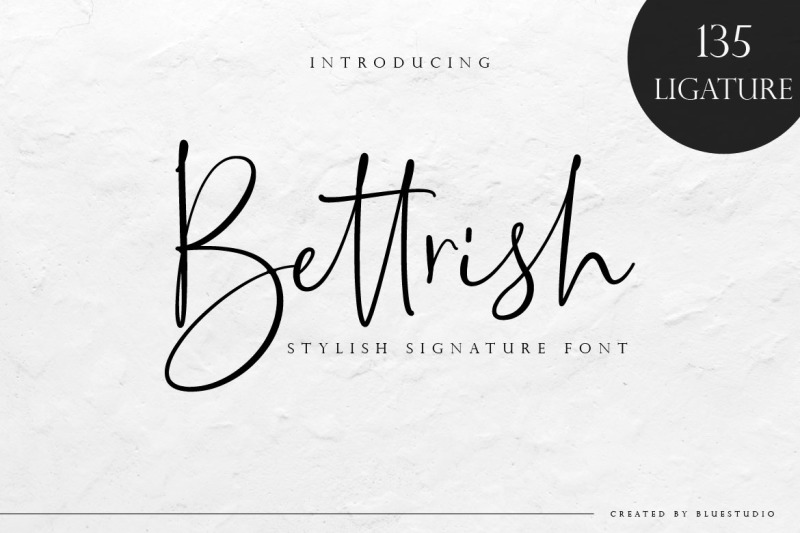 bettrish-stylish-signature-font