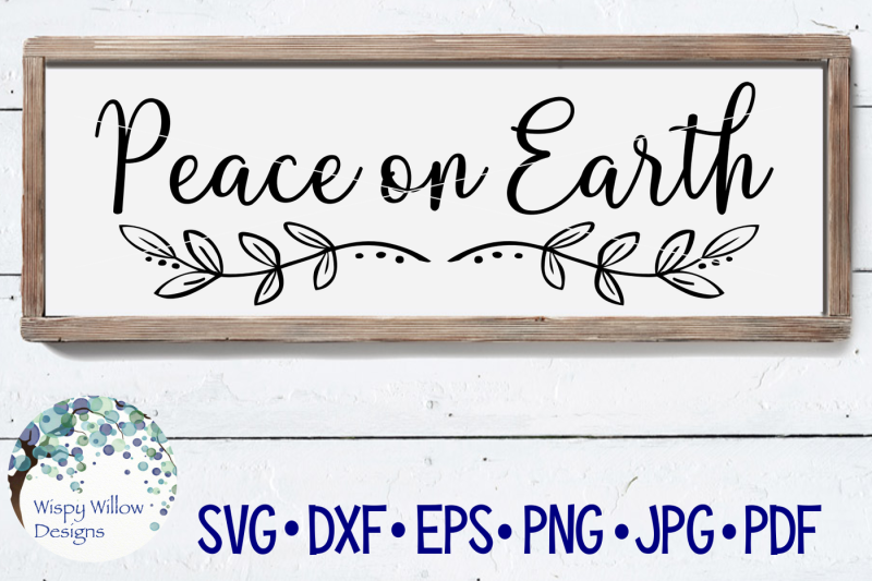 peace-on-earth-christmas-cut-file