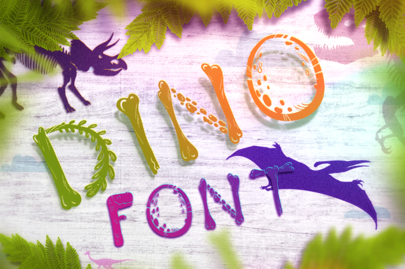 dino-font-prehistoric-style