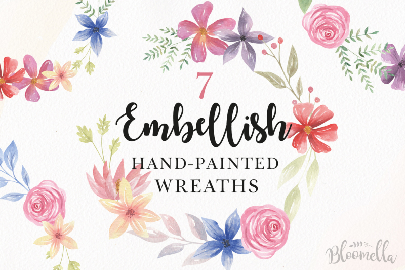 embellish-watercolor-floral-flowers-garland-hand-painted-clipart-set