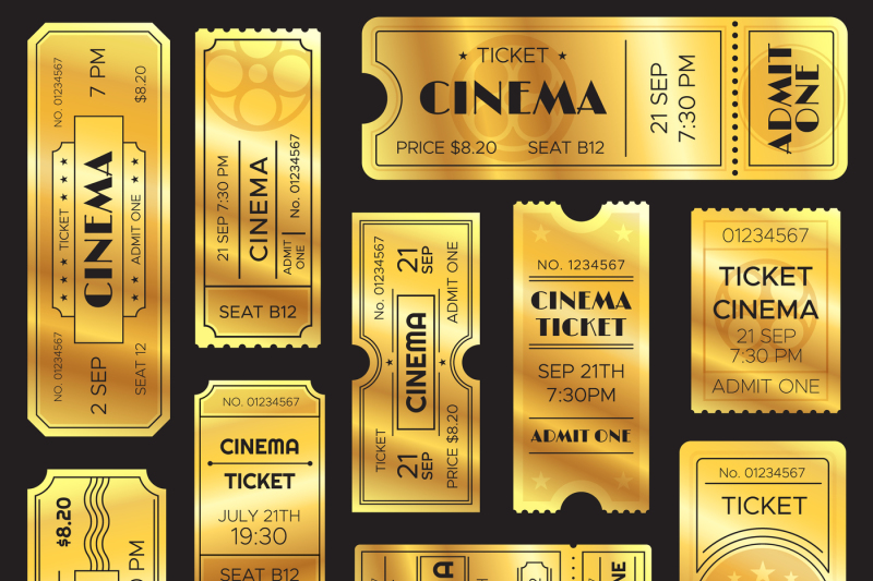 realistic-golden-show-ticket-old-premium-cinema-entrance-tickets-gol