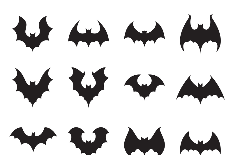 vampire-bat-silhouette-halloween-bats-decoration-hanging-cave-flitte