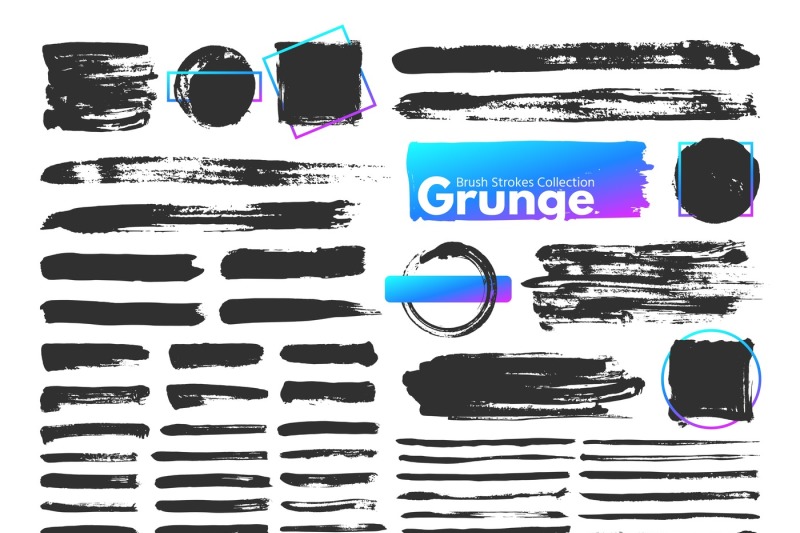 grunge-brush-strokes-watercolor-paintbrush-stroke-line-dirty-square