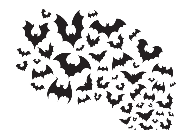 flying-bats-flock-creepy-halloween-bat-fly-from-cave-scary-nocturnal