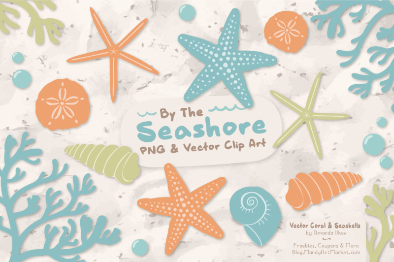 seashore-shells-and-coral-clipart-in-vintage-boy