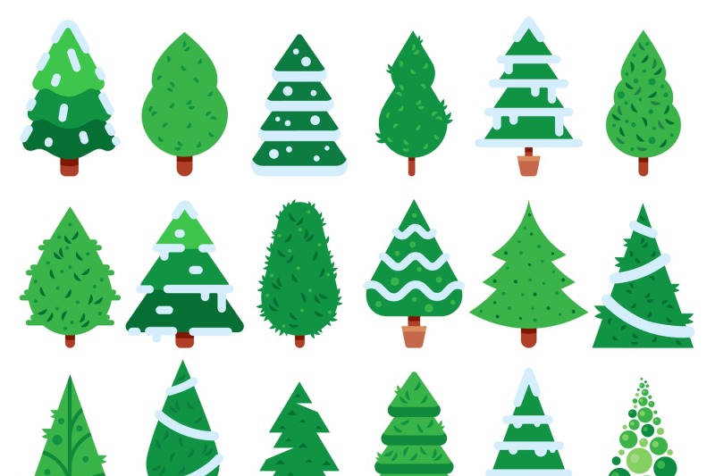 green-christmas-tree-simple-xmas-trees-shape-nature-fir-isolated-vec