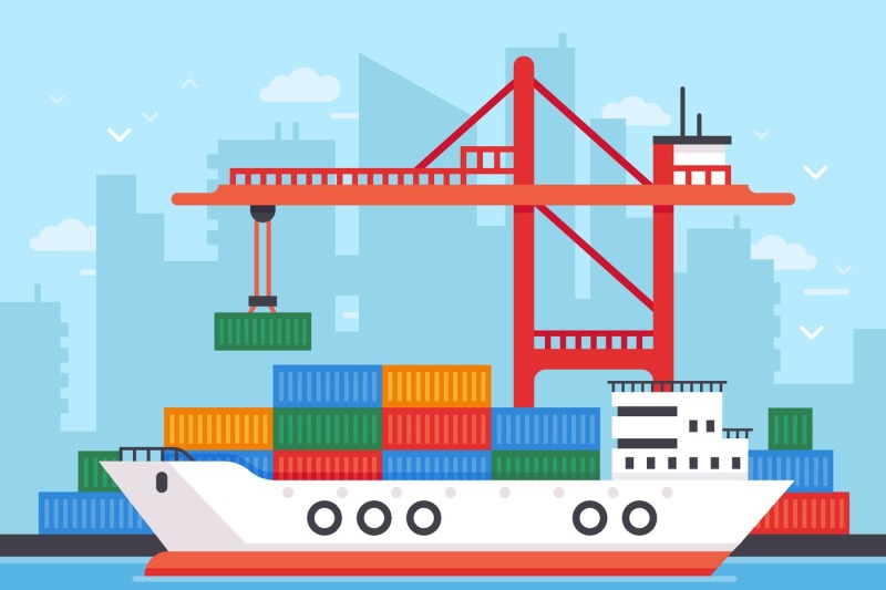 flat-cargo-ship-in-docks-harbor-crane-of-shipping-port-loading-contai