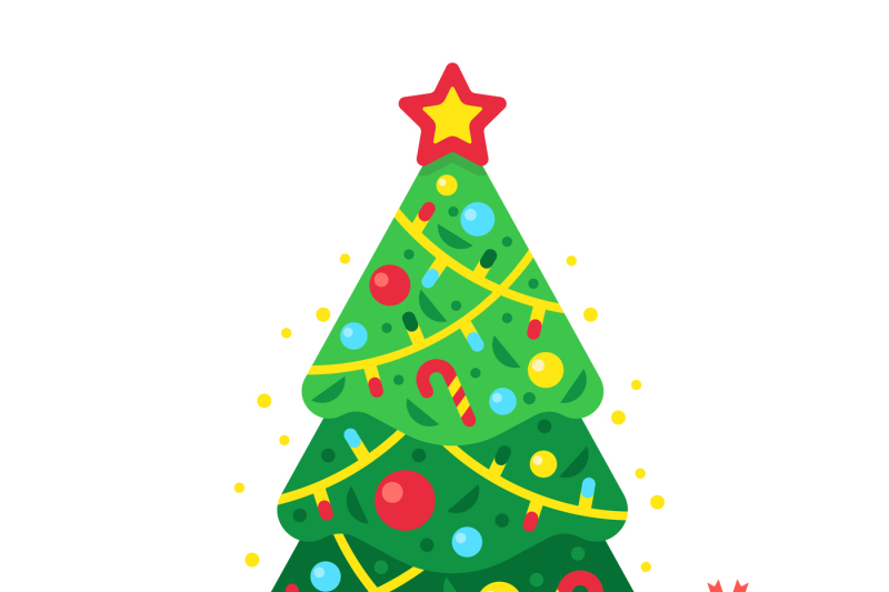 christmas-tree-and-gift-boxes-xmas-present-under-green-fir-trees-gif