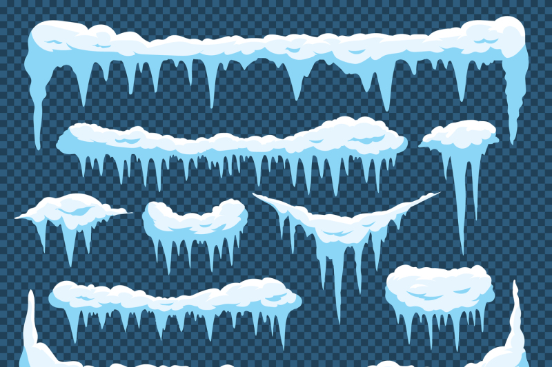 cartoon-snow-icicles-icicle-ice-with-snowcap-on-top-winter-snowing-b