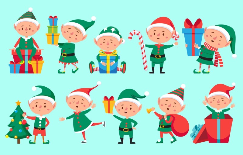 christmas-elf-character-cute-santa-claus-helpers-elves-funny-xmas-wi
