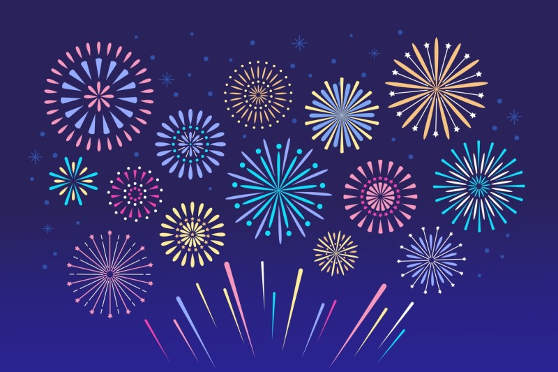 colorful-fireworks-celebration-fire-firework-christmas-pyrotechnics