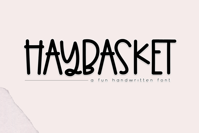 haybasket-a-fun-handwritten-font