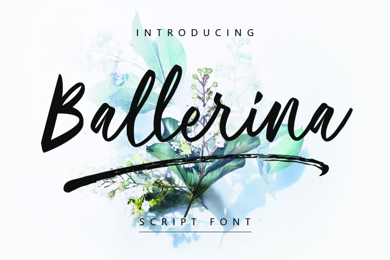 ballerina-script-font
