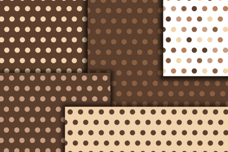 800 x 533 - jpeg. polka dot brown digital paper bunart thehungryjpegcom. 