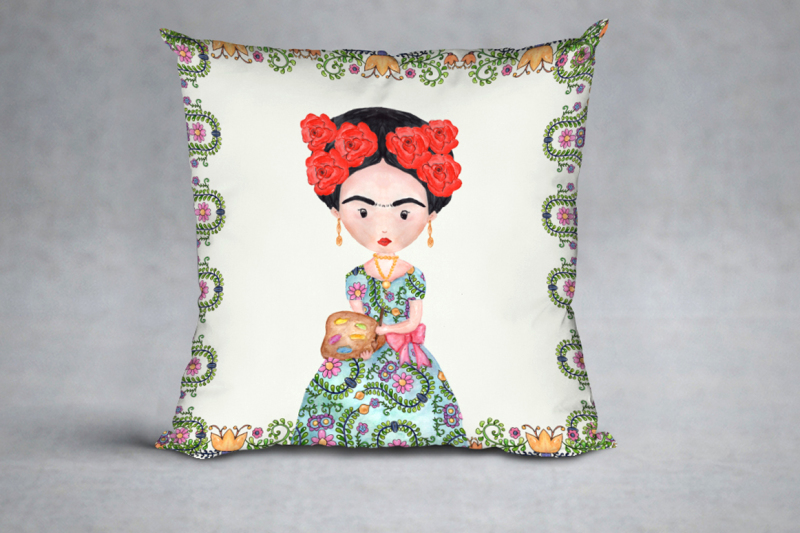 frida-kahlo-clipart-mexican-clipart