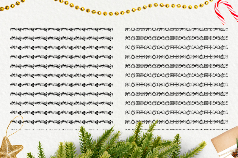 holly-jolly-christmas-and-new-year-seamless-patterns