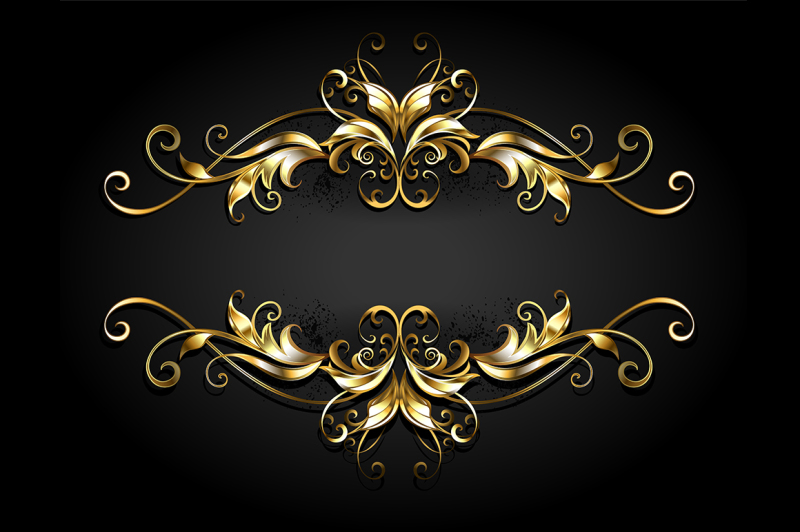 symmetrical-gold-frame-scroll