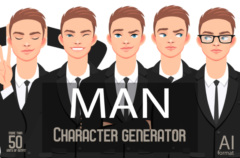 man-character-generator-ai-eps