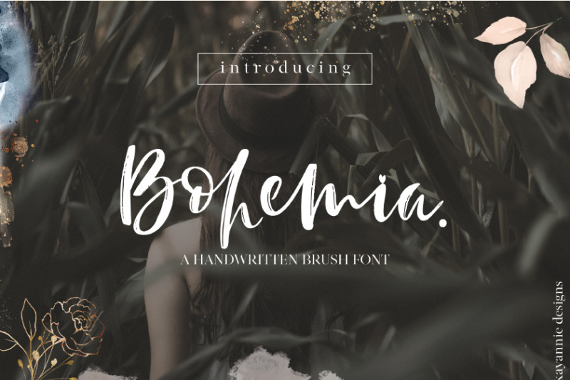 bohemia-brush-script