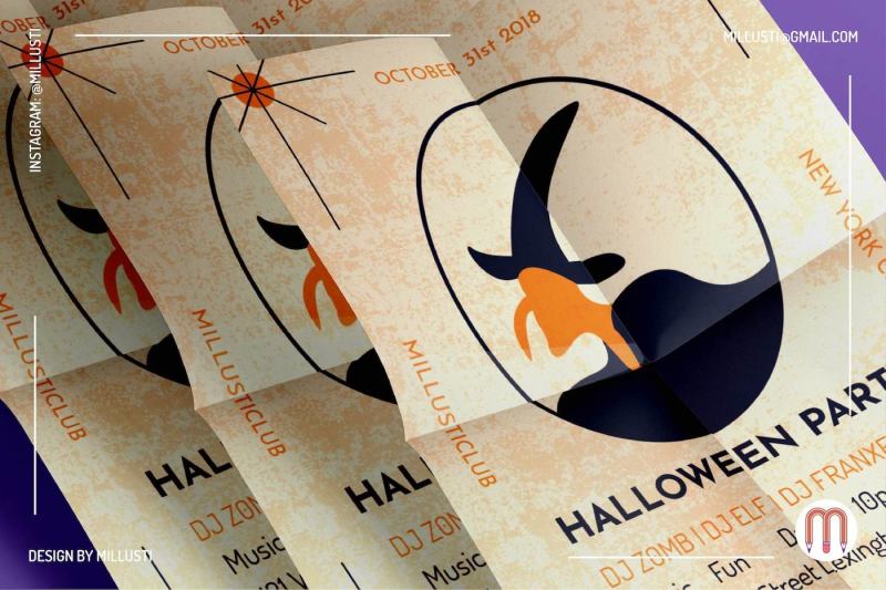 tarot-witch-halloween-party-flyer